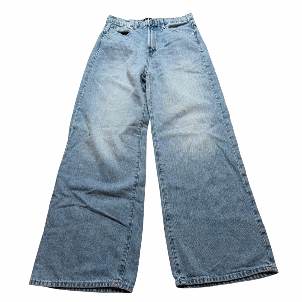 GAP Light Blue Wide-Leg High-Rise Jeans Women's Size 4/27R Denim Jean Boho‎